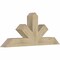 Ekena Millwork Saratoga Rough Sawn Timber Gable Bracket, Douglas Fir, 60"W x 25"H x 6"D x 6"F, 10/12 Pitch GBW060X25X0606SAR00RDF - alternate 3